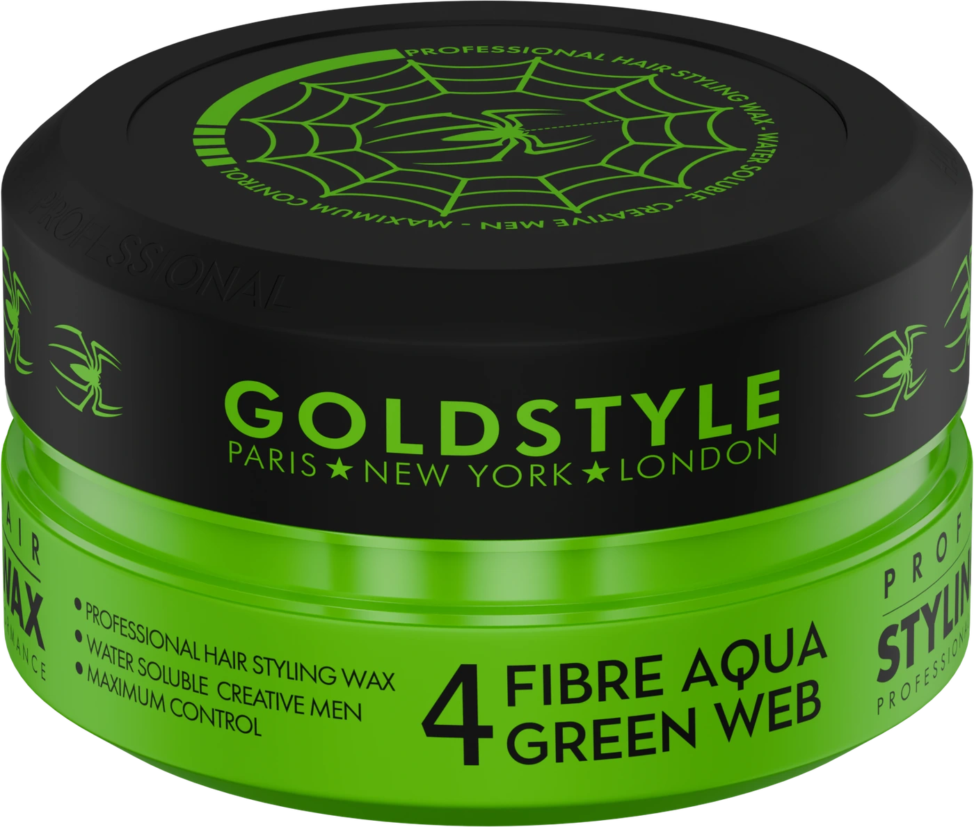 Gold Style Fibre Aqua Green Web Wax